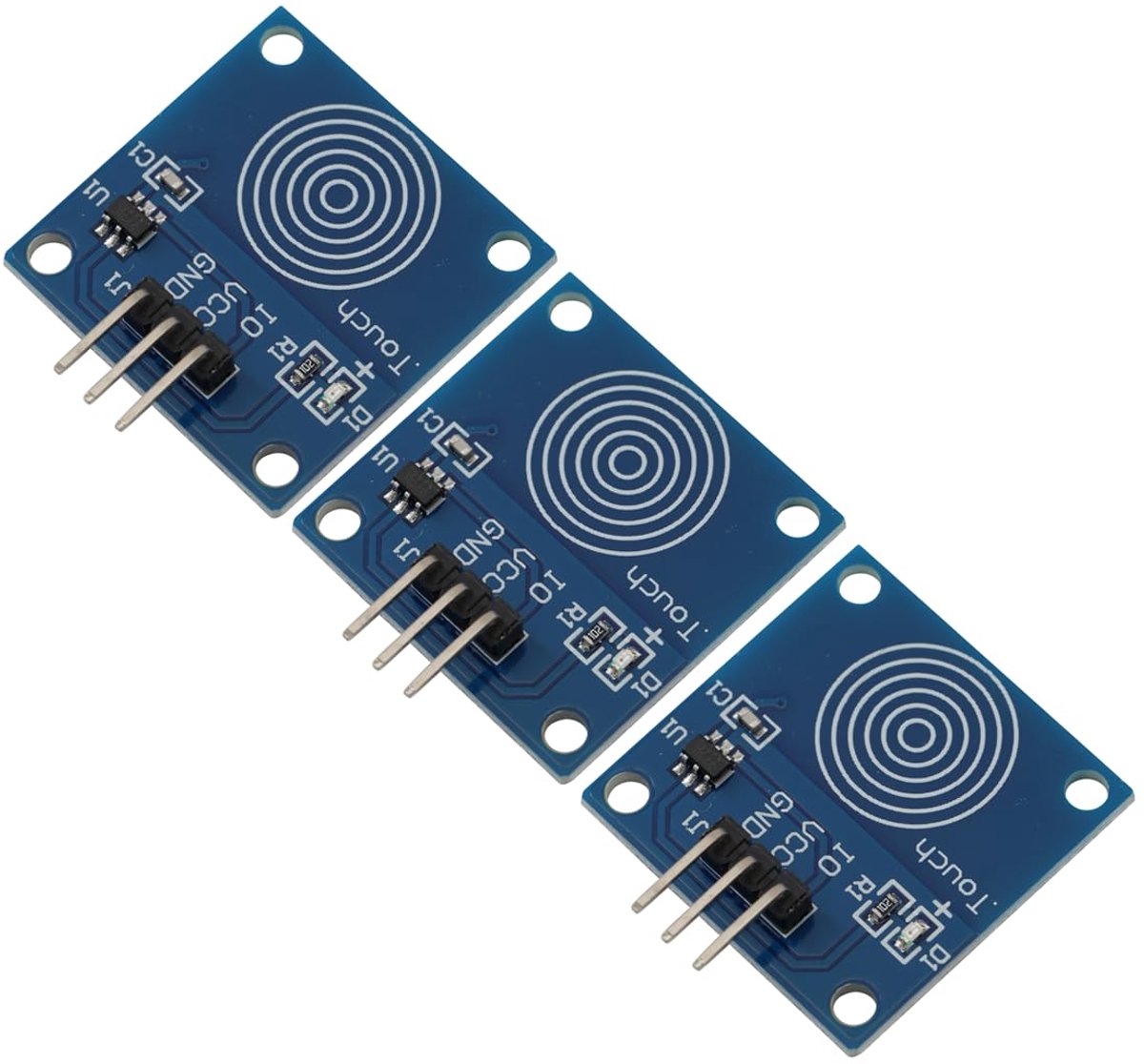 TTP223B Capacitieve Aanraaksensor DC 2~5,5 V Laag Stroomverbruik Aanraaksensor Schakelmodule Kan Conventionele - ShopVlot