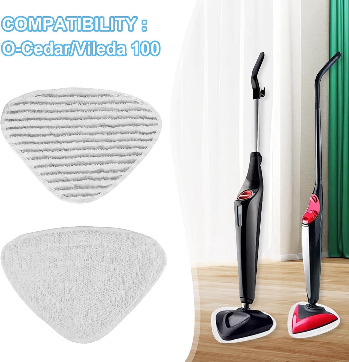 10 pieces for Steam Steam Plus Replacement Steam Cleaner for Steam & Steam Plus, for Dirty Laundry, Floor Cleaning - ShopVlot