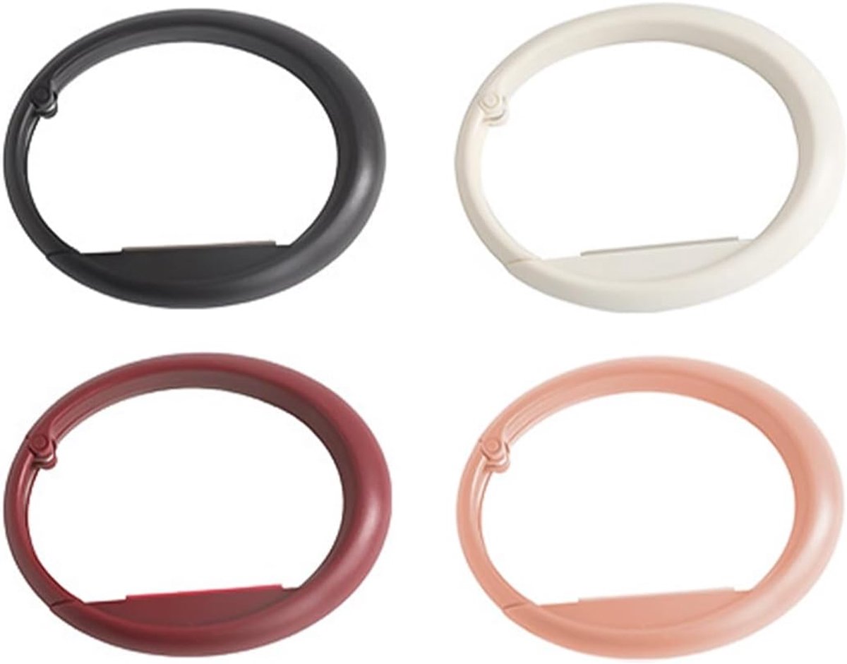 Desk haken set 4 stuks - multicolor - ABS materiaal - 15KG draagvermogen voor studenten - ShopVlot