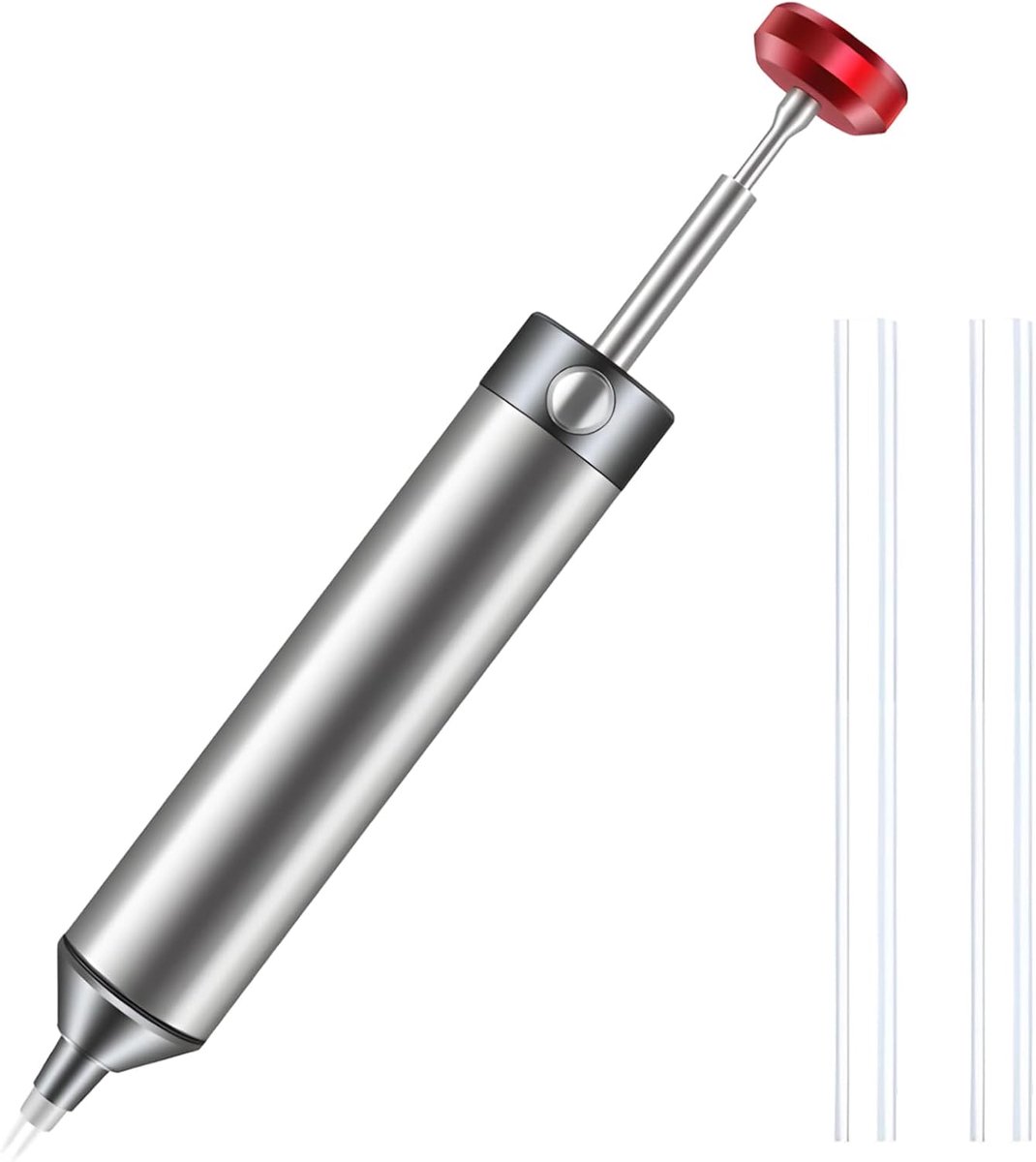 Desoldering Pump - Super Suction - Dural Aluminium - Ideaal voor Elektronica - ShopVlot
