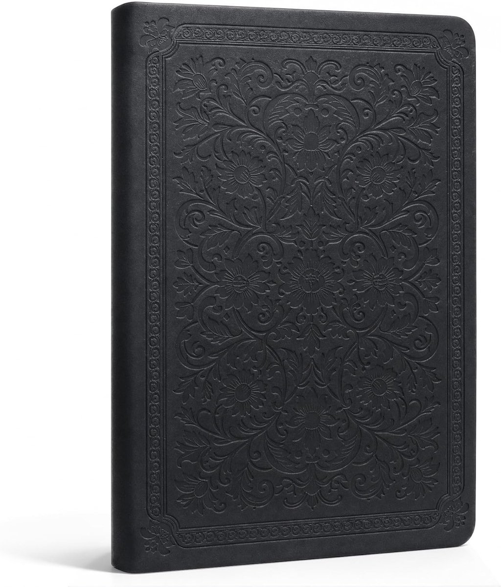 Notebook voor klassiek schrijven - zwart - gelinieerd - ideaal voor notities - ShopVlot