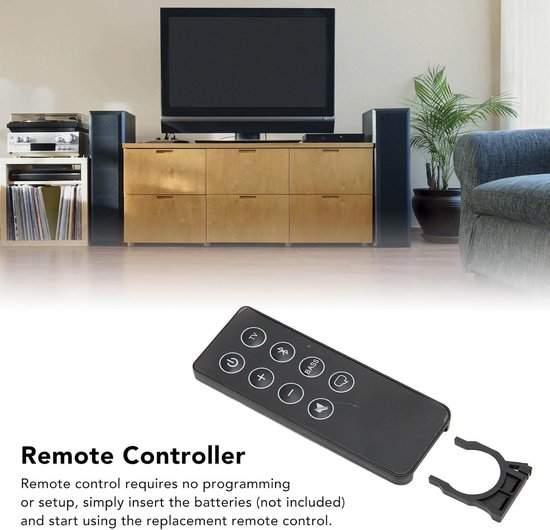 Afstandsbediening voor Soundbar - Vervangingsmodel - Geschikt voor 5 10 15 Soundbars - Eenvoudig in gebruik - ShopVlot — afbeelding 3