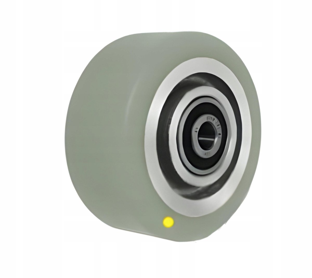 Elektrostatisch Wiel 80mm Aluminium-Polyurethaan, Naaf 12mm