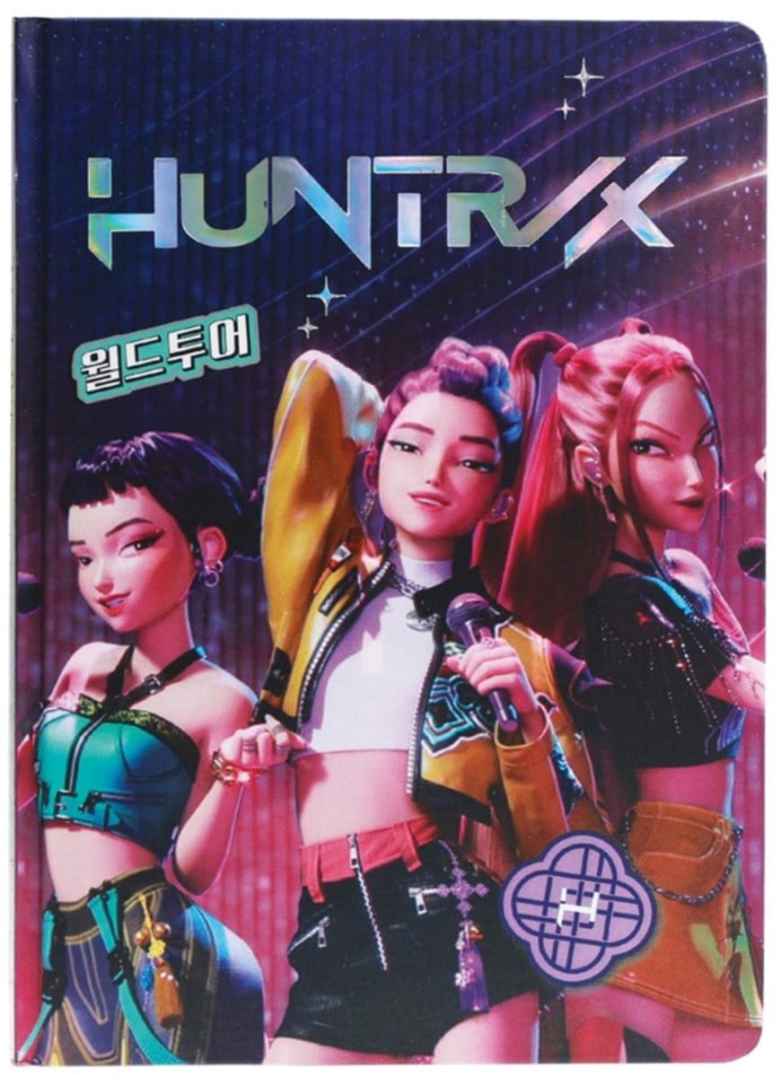 K-pop - Notitieboek A5 - Demon Hunters - Huntr/x