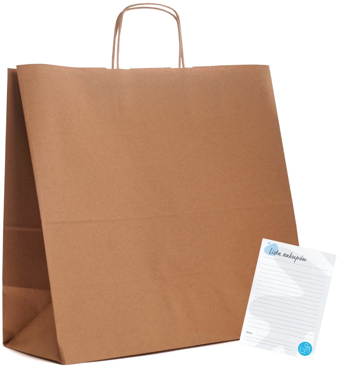 Bruine papierbakjes 50 stuks - 40x18x39 cm, stevig & ecologisch