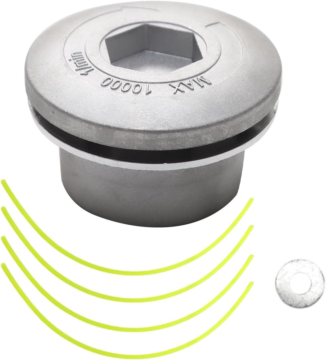 Snijkop voor Grastrimmer - Aluminium - Geschikt voor de meeste grasmaaiers - Duurzaam en Lichtgewicht - Voor Tuin en Gazon