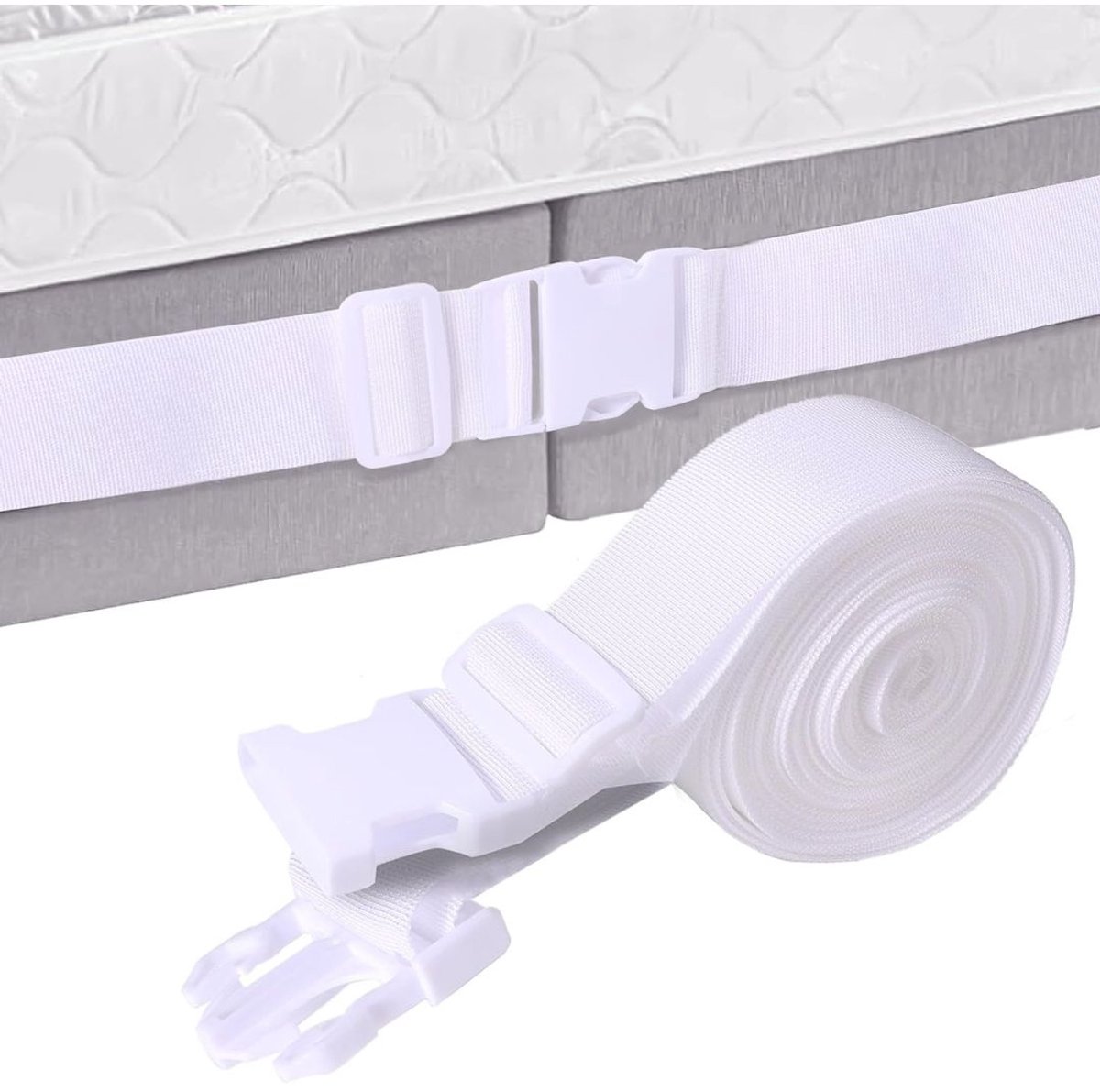 Zavio® Matraswig - Bedbinder - Liefdesbrug -Wit