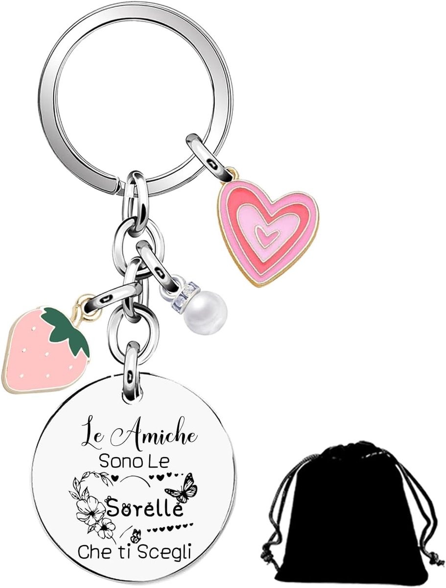 Sleutelhanger cadeau voor speciale vriendin, beste vriendin, kerstcadeau, vriendschapscadeau, cadeau-idee voor - ShopVlot