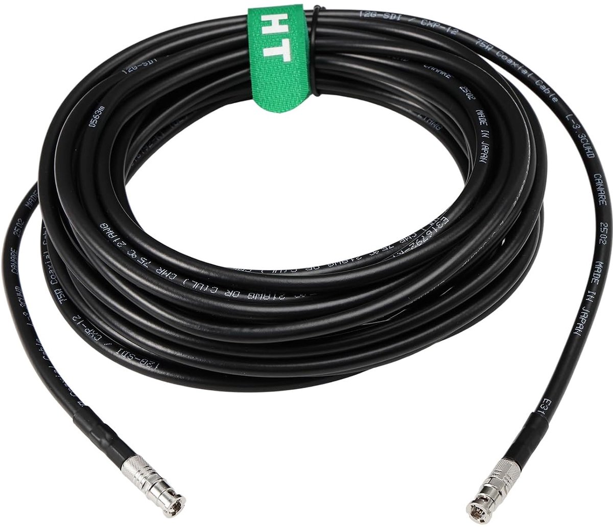HangTon CoaXPress CXP-12 Interface datakabel, HD BNC/Micro-BNC voor Basler boost-camera, 10 m - ShopVlot