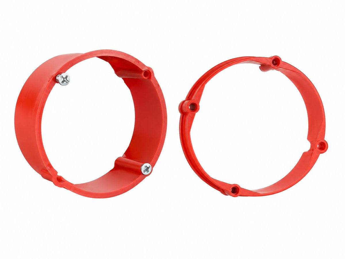 Putzausgleichsring Ø 60 mm voor inbouwschakelaars/stopcontacten 24 mm, 5 stuks