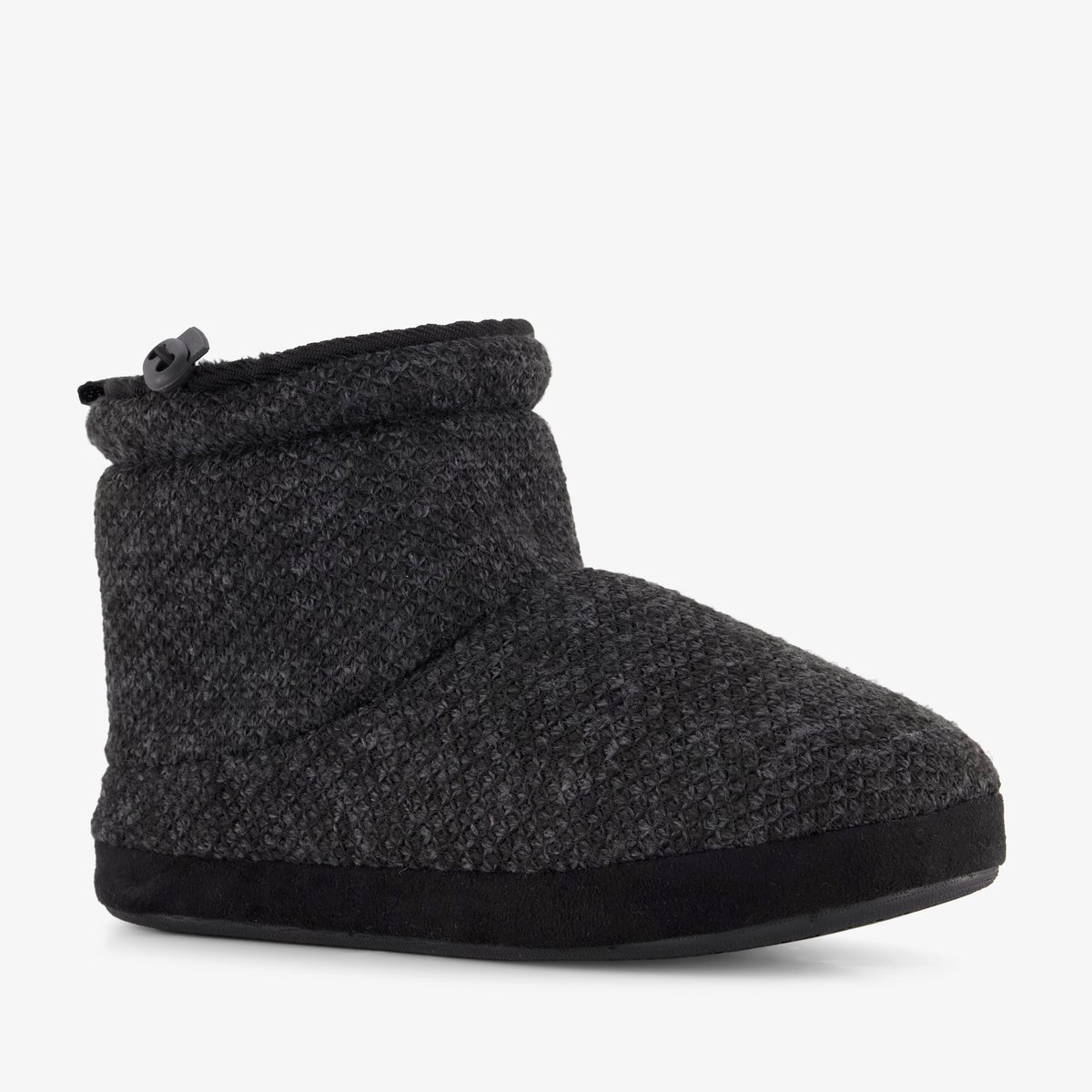 Thu!s heren sloffen zwart grijs - Maat 43 - Pantoffels