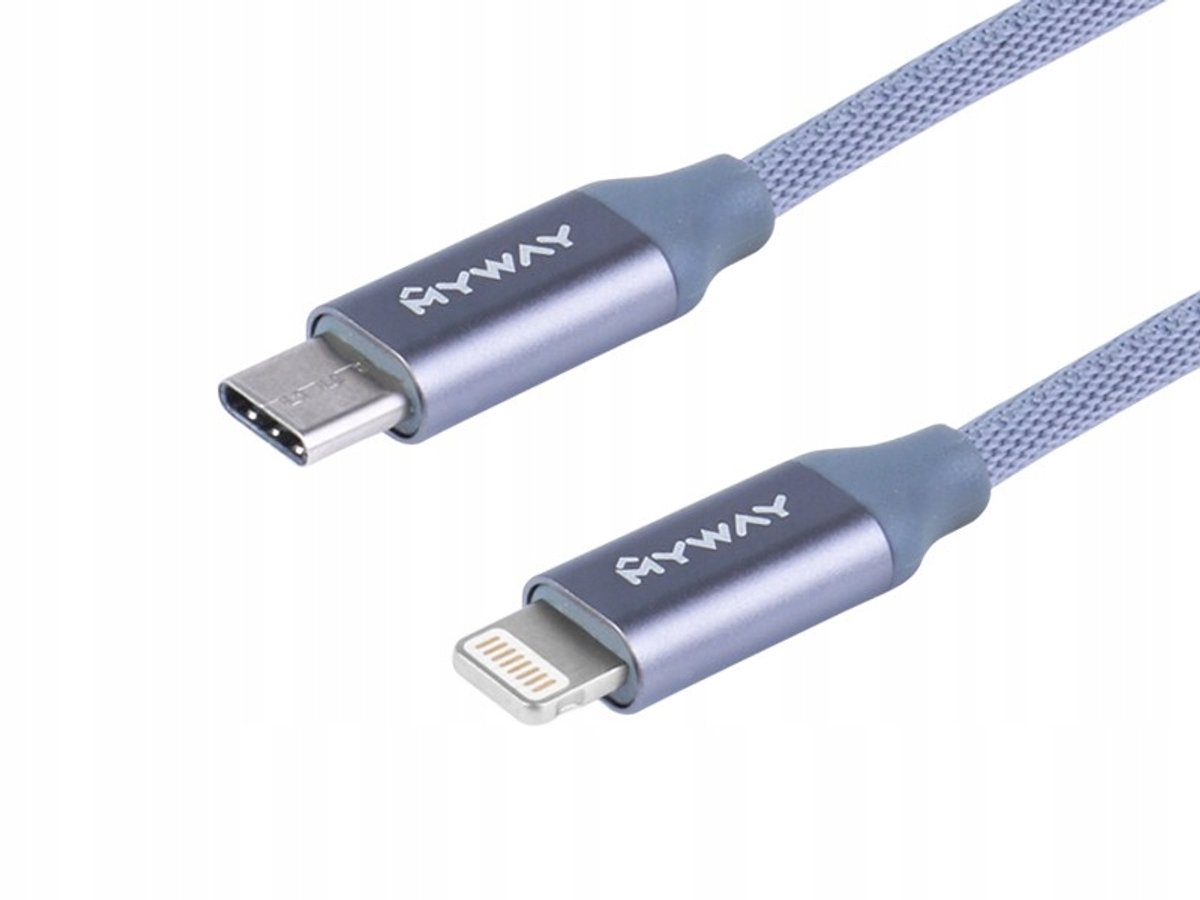 Sterk 120cm Gevlochten USB-C naar Lightning Kabel