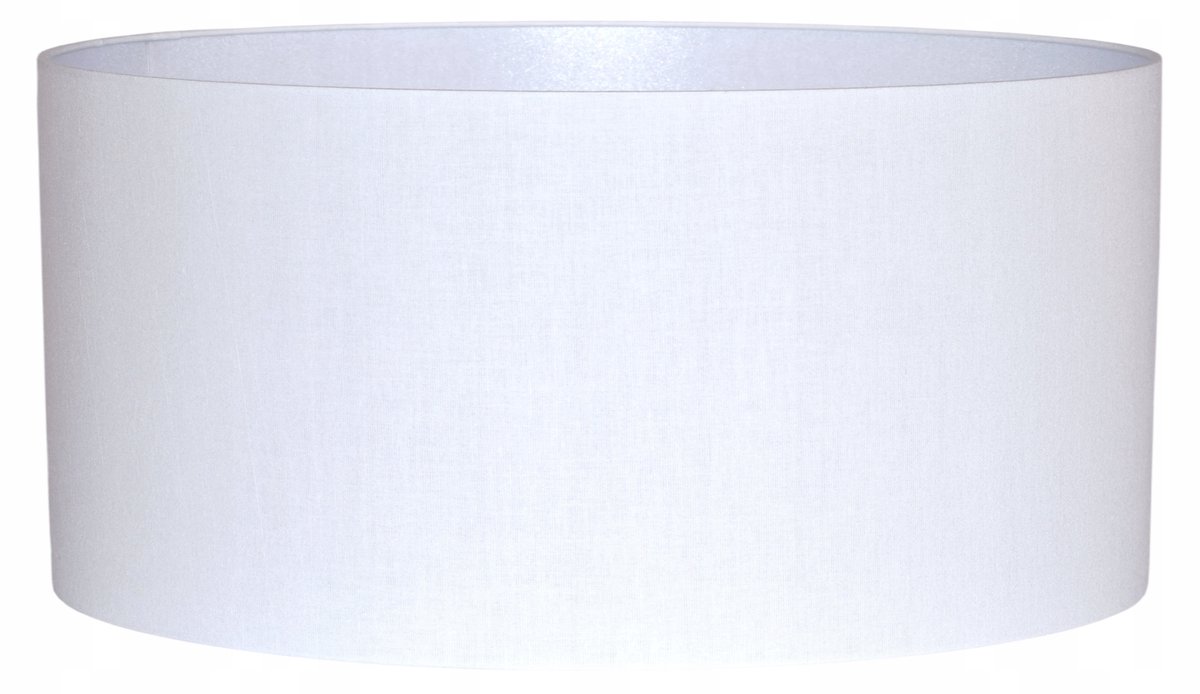 Cilindrische Lampkap Wit 50/25 cm E27 - Stijlvolle Sfeer