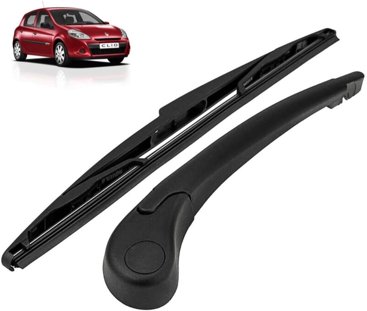 Arm with rear window wiper for tailgate with protective cover and compatible with Renault Clio III and Megane 3 Combi - ShopVlot
