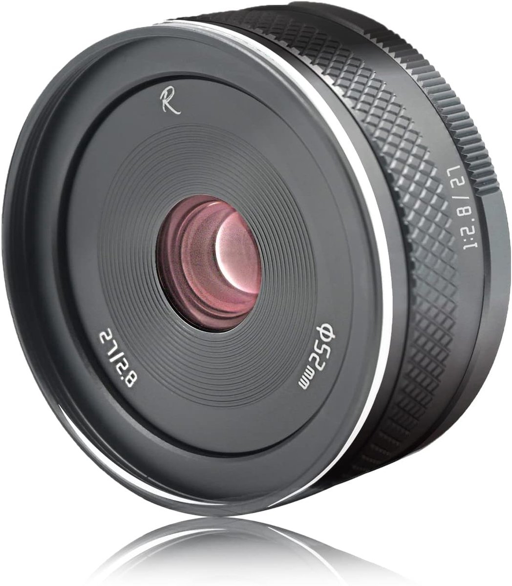 Wide Angle Lens 27mm F2.8 - Handmatige APS-C Lens - Groot diafragma - Perfect voor portretfotografie - ShopVlot