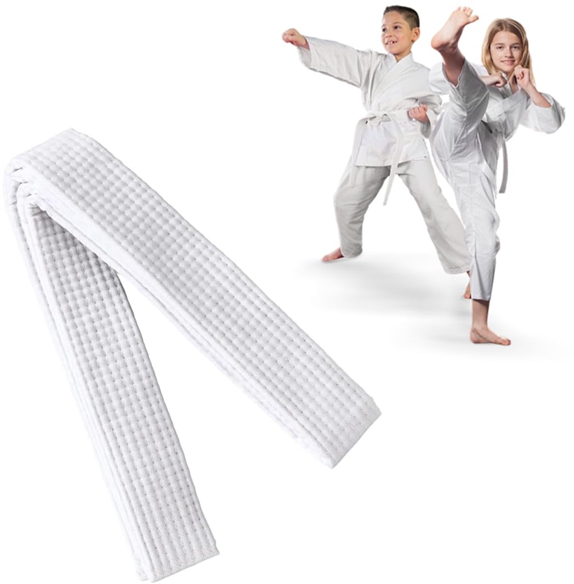Kampfsportgürtel 180 cm voor kinderen - Judo, Taekwondo, Karate