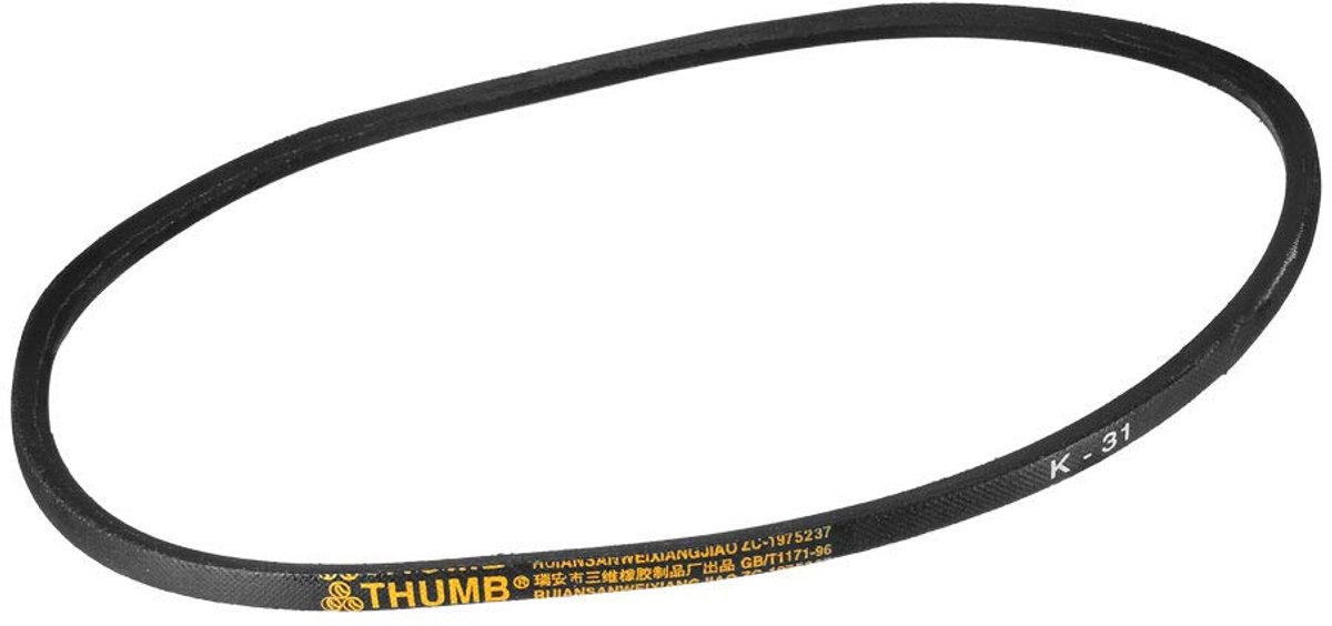 sourcing map K32 Drive V-Belt Size 32 Inch Industry Performance Rubber Drive Belts K31(31-inch) - ShopVlot