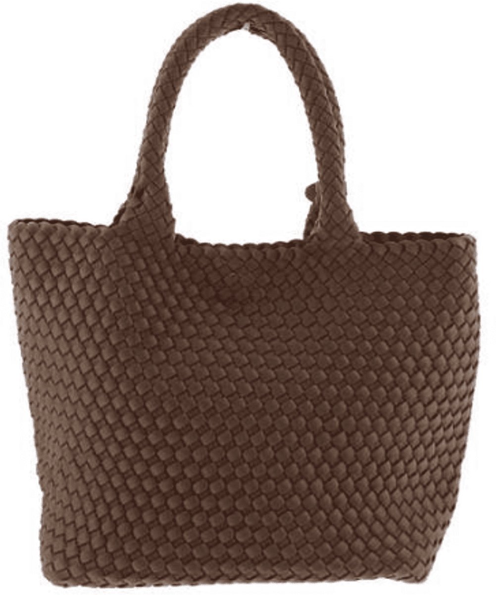 Bulaggi Neopreen Woven Shopper | Bruin | Maat: One Size