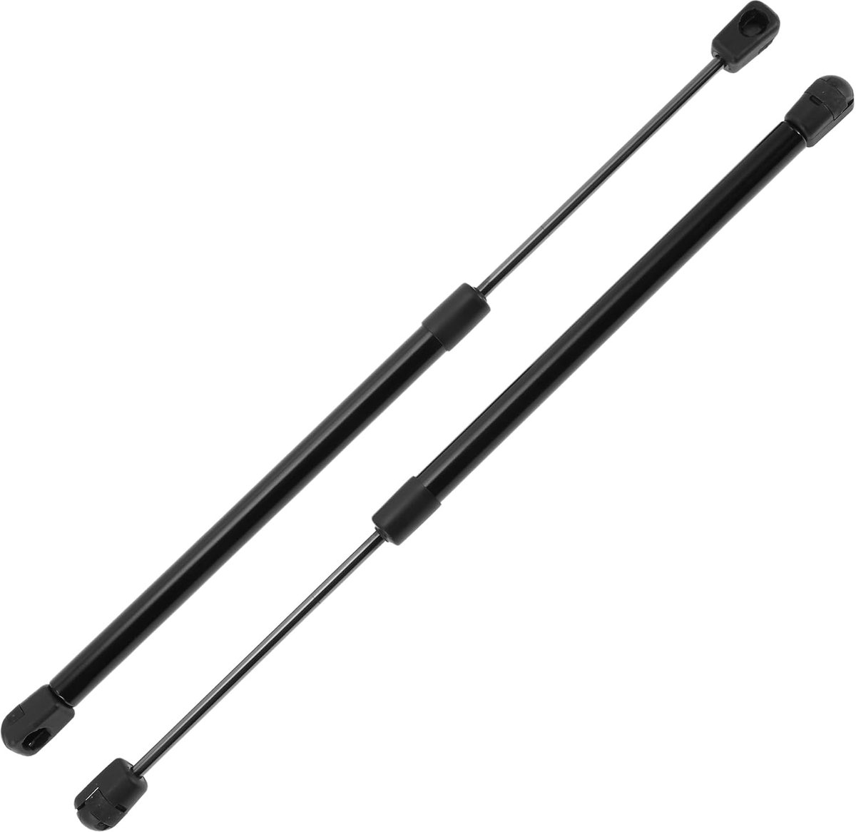 Hefveren voor Jeep Commander 2006-2010, zwart, 2 stuks - ShopVlot
