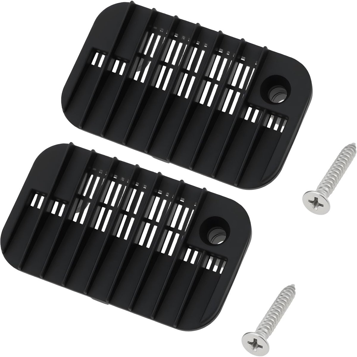 2 stks Gearcase Waterinlaat Scherm met Schroeven 336206 0336206 Compatibel met Johnson Evinrude Buitenboordmotoren - ShopVlot