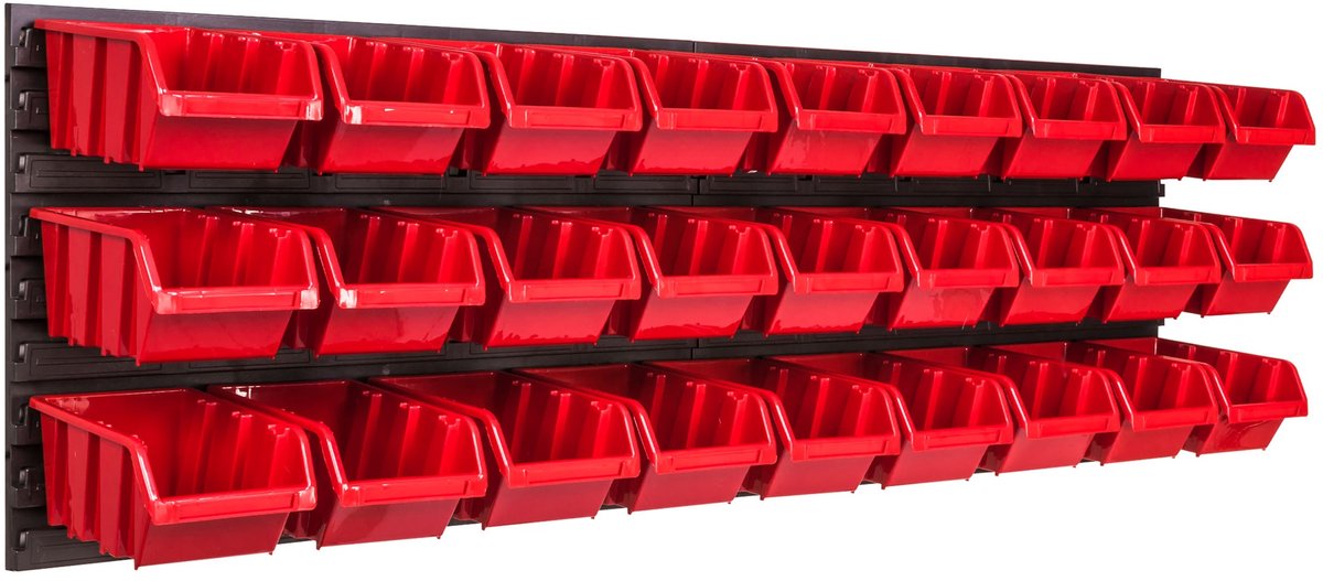 Gereedschapsbord 115x39cm met 27 Bakken - Werkplaats Organisatie