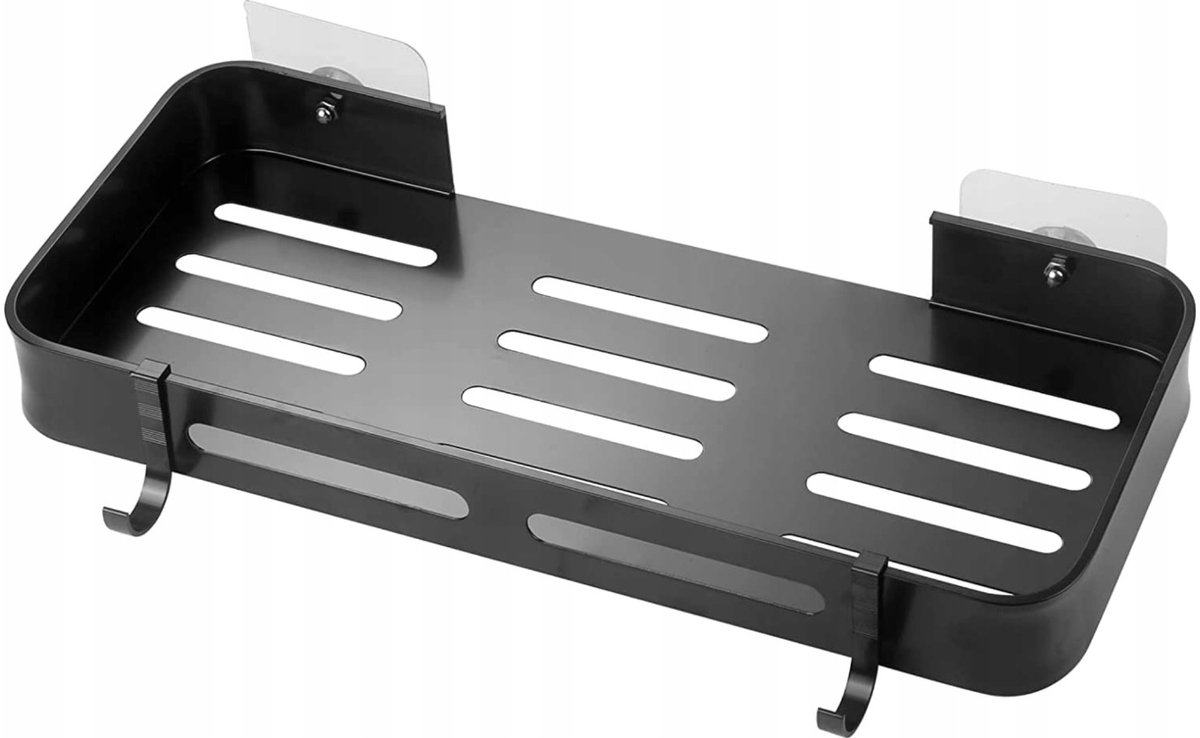 Douche Organizer Plank met Haken - Wandmontage Shampoo Houder