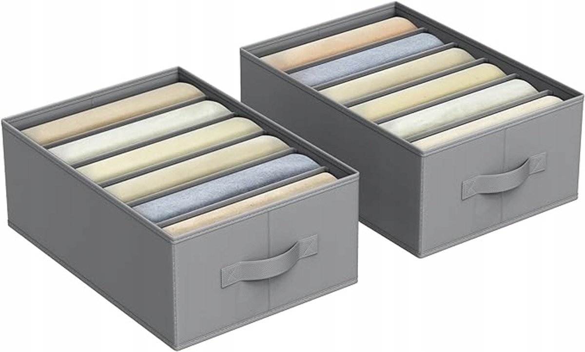Set van 6 Opvouwbare Kleding Organizers voor Lades en Kasten