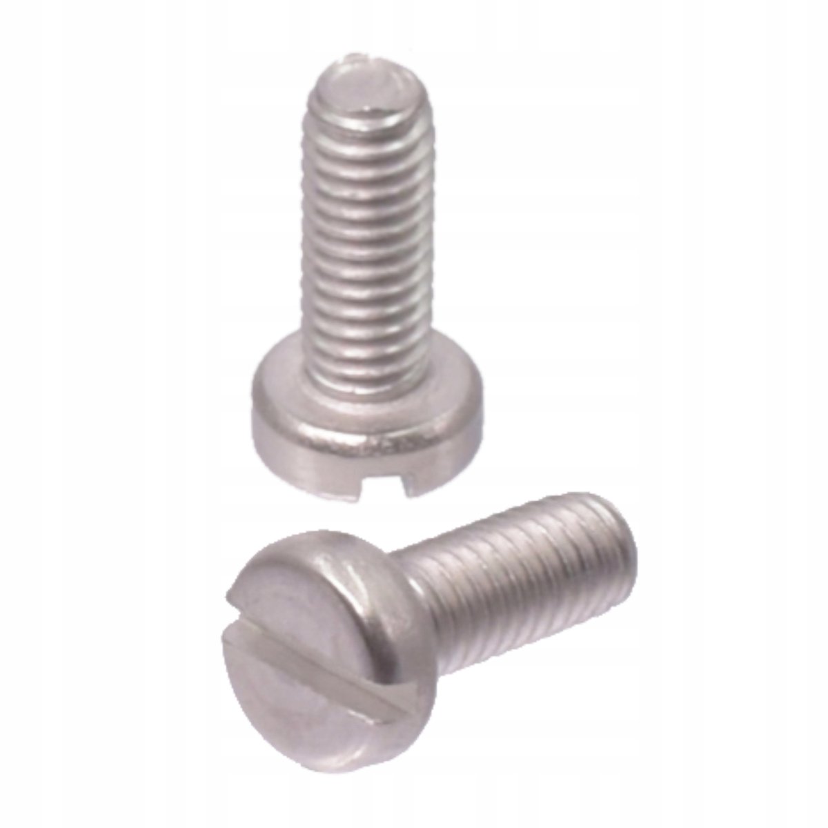M1,6x6 Cilinderschroef met sleuf A2 - 10 stuks