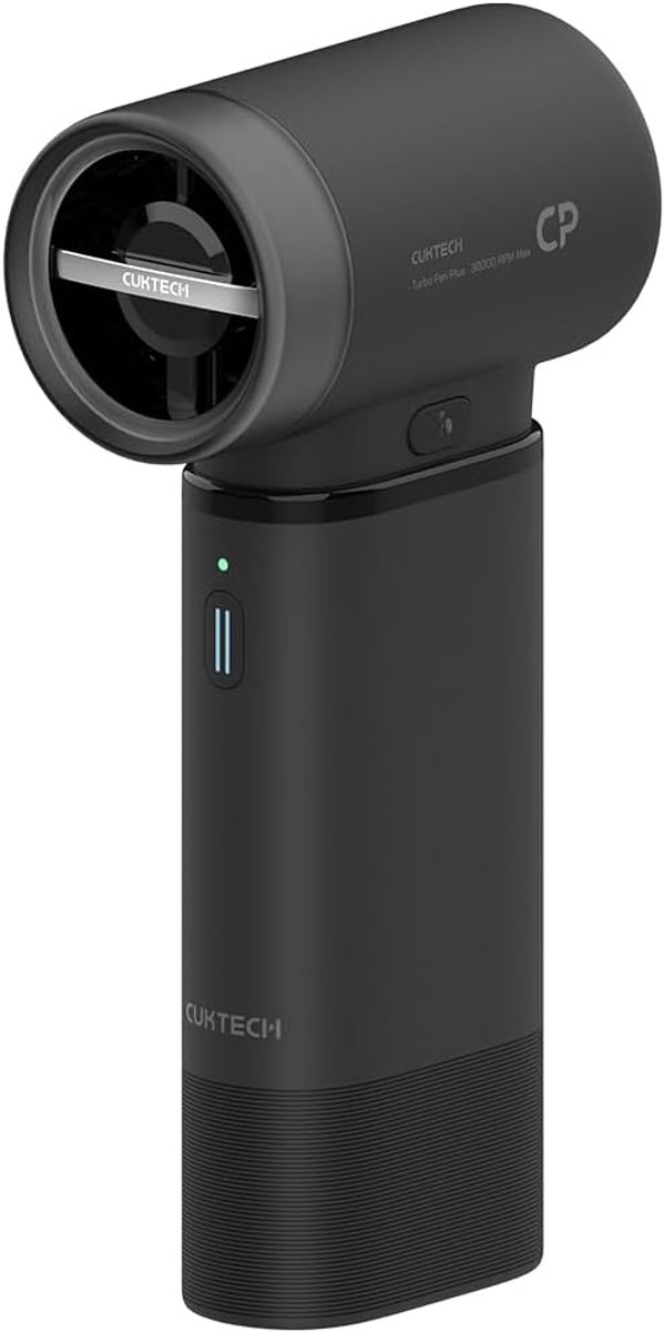 Draagbare handventilator 33 W - 2-in-1 met powerbank - 10.000 mAh - ideaal voor onderweg - ShopVlot
