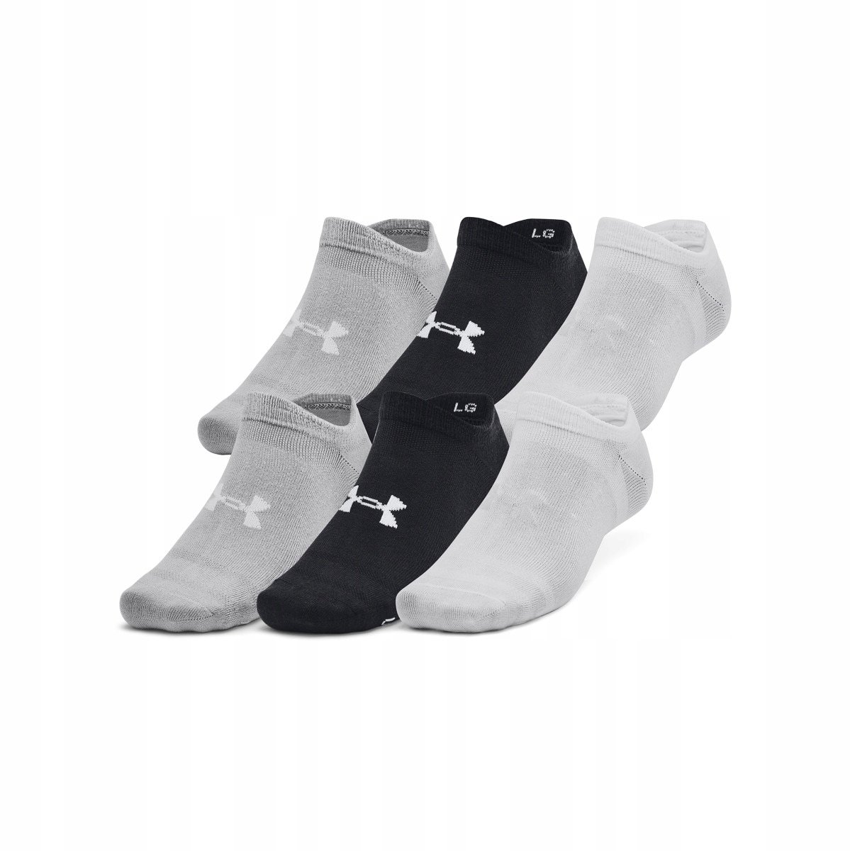Merkloze Sportsokken Uniseks 34-37 Multikleur (6-Pack)