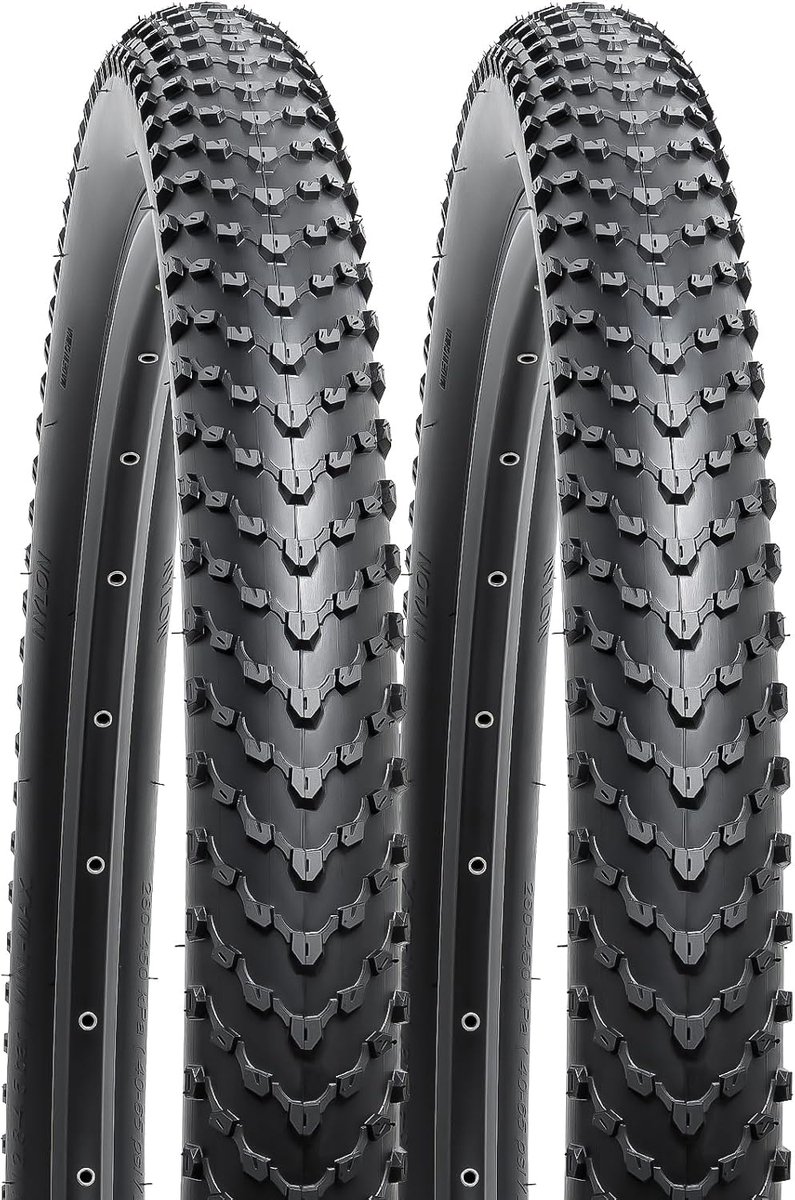 YunSCM 2pcs foldable 29 inch tires 29 x 2.40 jacket 60-622 compatible 29x2.35 29x2.40 bicycle tires - ShopVlot