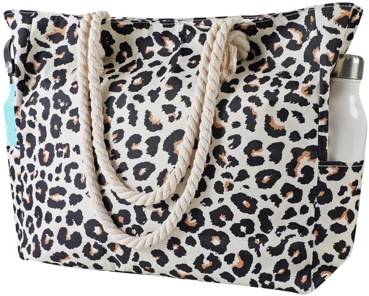 Solidchoice - Grote XXL Strandtas met Ritssluiting - Ruime Shopper voor Strand en Reizen
