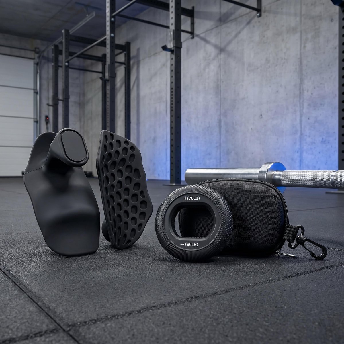 Solidchoice - Handgrepen voor Krachtsport, 2 Stuks Grip Pads voor Fitness
