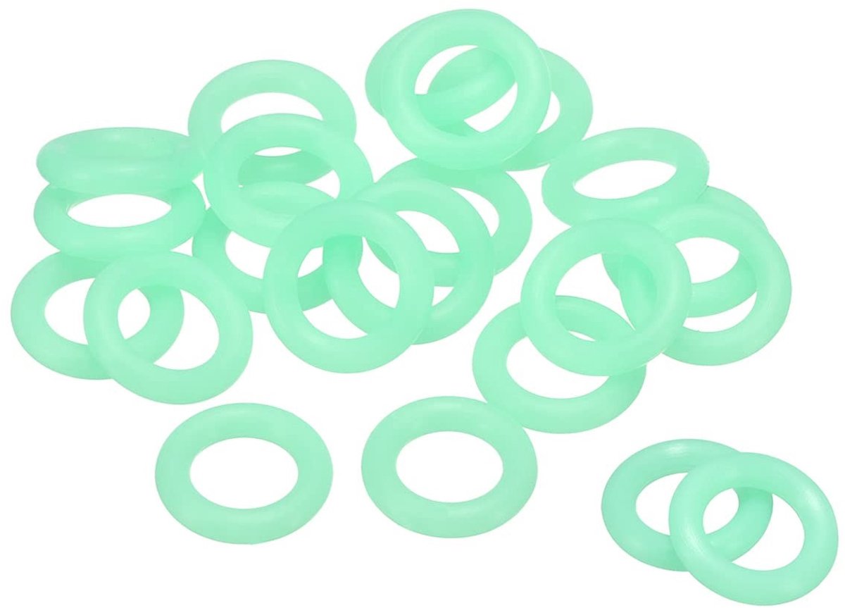 Solidchoice - 20 Fluorescerende Tentpalen voor Buiten - 20 x 0,3 cm, Groen
