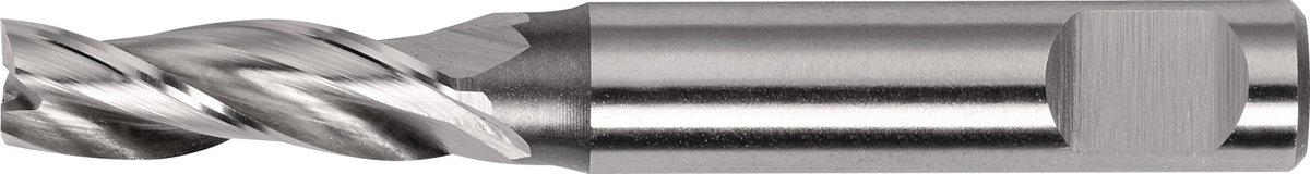 Miniboorbeitelgroeffrees D.6mm HSS-Co8 Weldon Z.3 lang TECWERK
