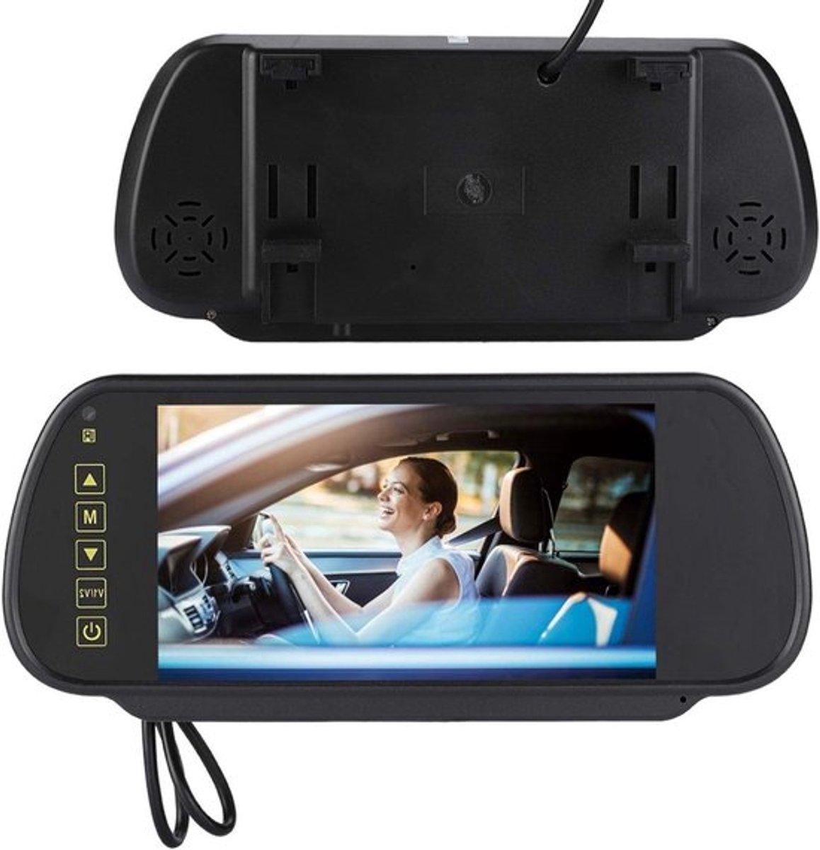 Automatische Dimmende Achteruitkijkspiegel met Camera en Bevestiging - 7 Inch Spiegeldisplay voor Diverse Voertuigen