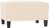 vidaXL - Voetenbank - 70x55x41 - cm - microvezelstof - beige