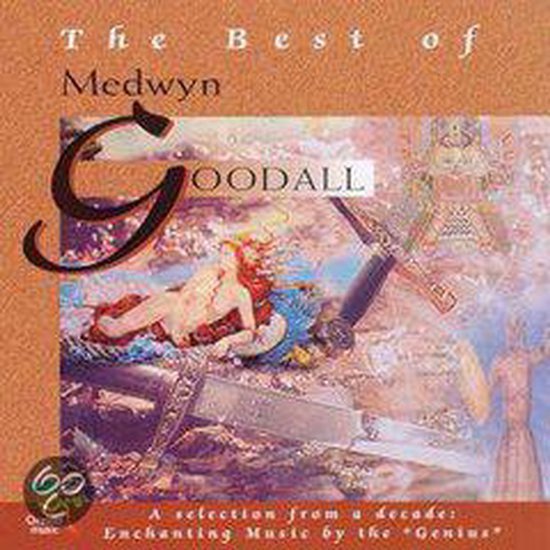De cover van de cd 'The Best of Medwyn Goodall', met een schilderachtige afbeelding.