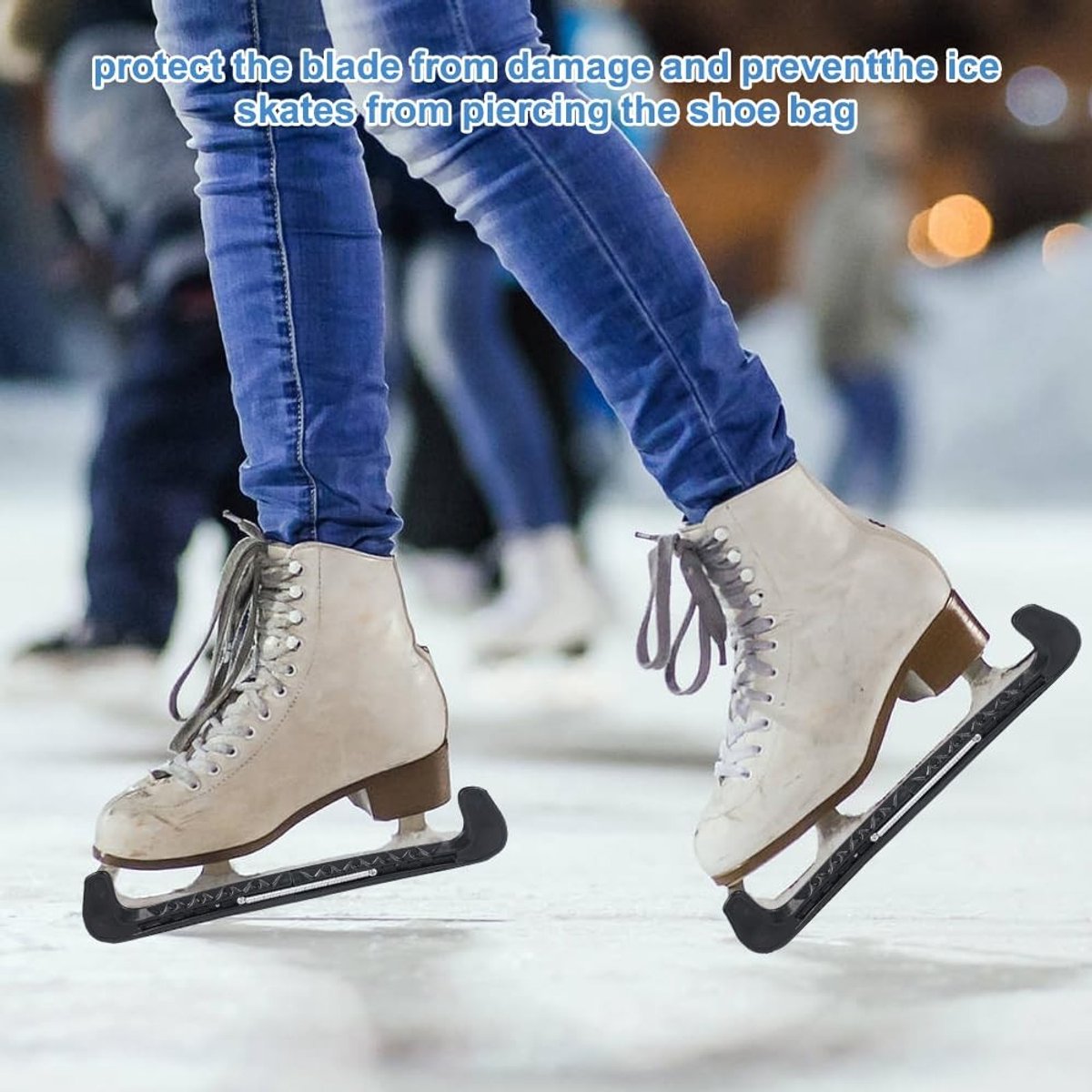 Solidchoice - Universele Beschermers voor IJs-Schaatsen, Verstelbaar en Duurzaam