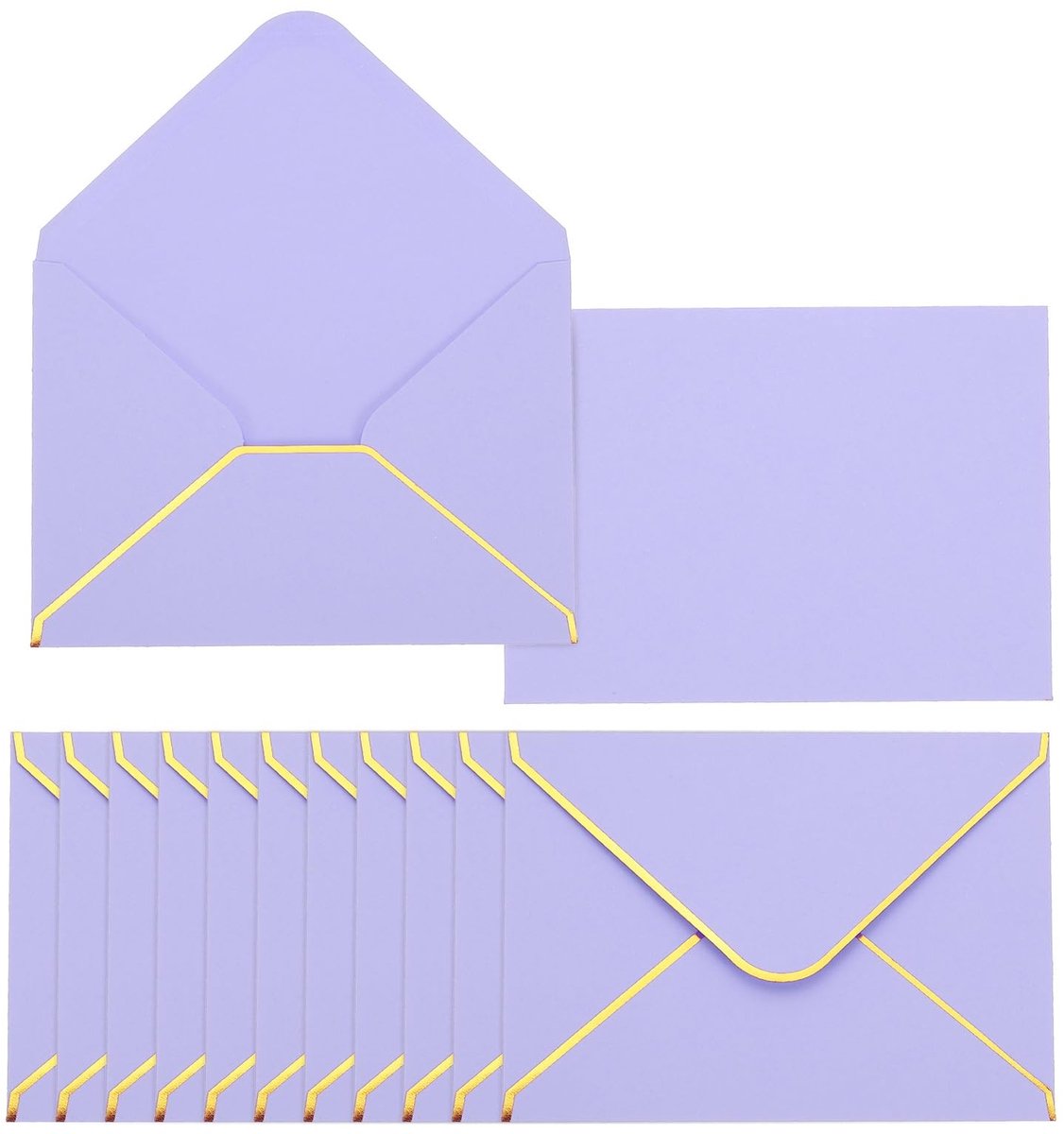 Solidchoice - Set van 100 A6-enveloppen voor Uitnodigingen en Post