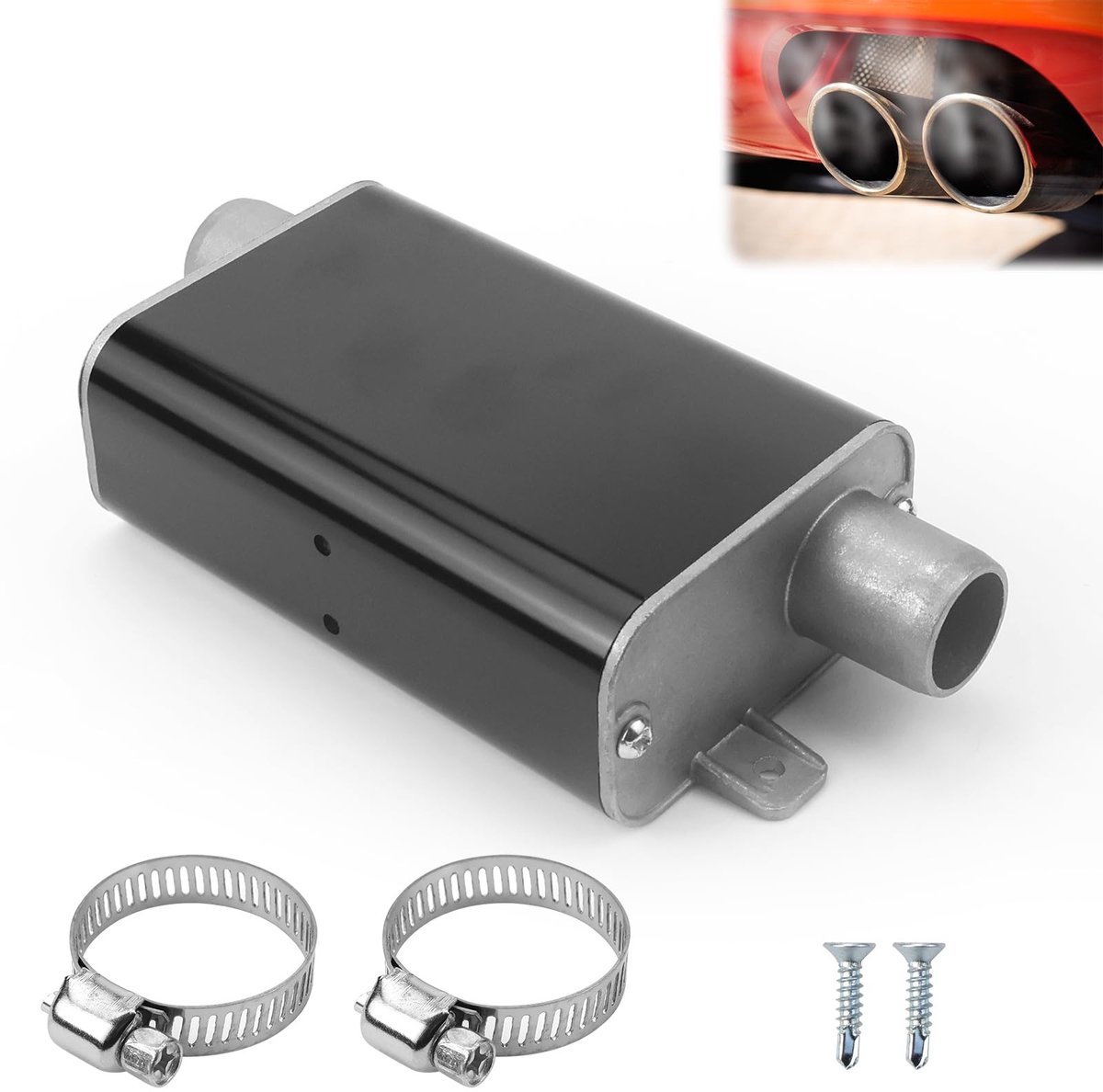 Solidchoice - Uitlaatdempers voor Dieselverwarmers met 24 mm Diameter