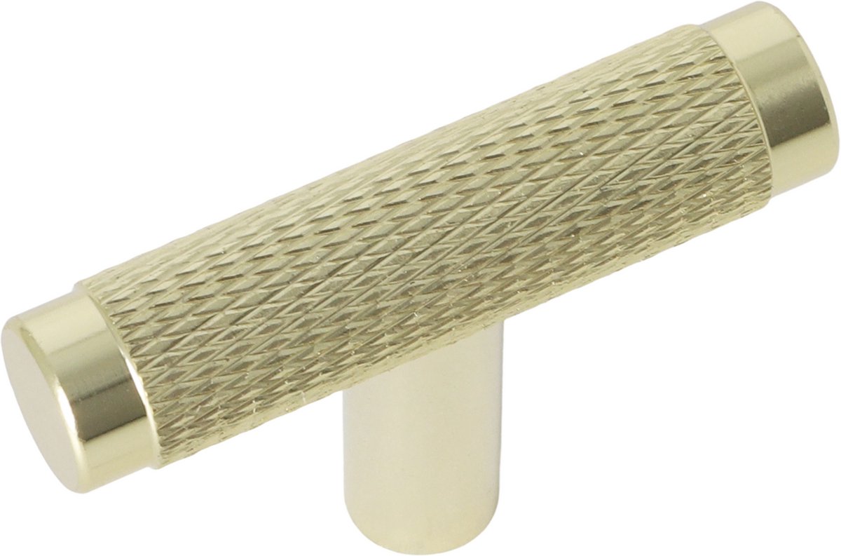 Meubelgreep Alvaro mat goud 50mm