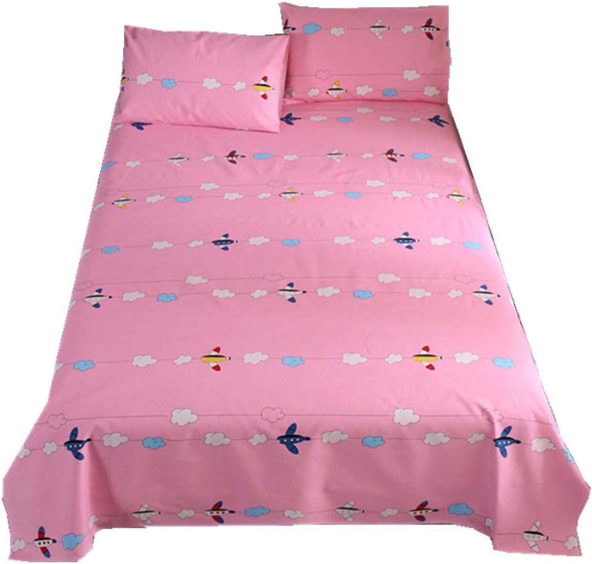 High quality cotton sheet three piece set, pillowcase single product kit 200cmx230cm - ShopVlot