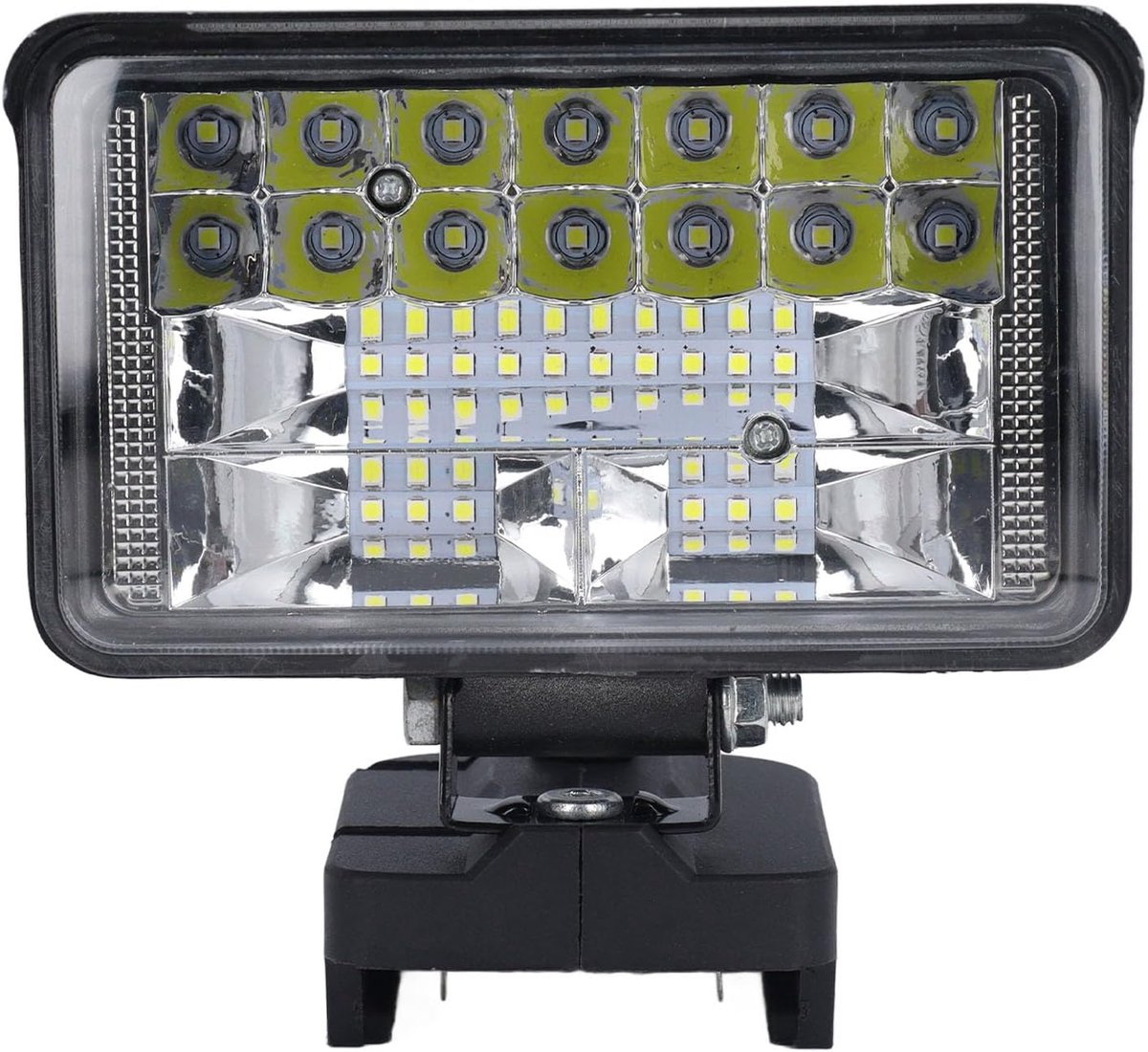 Portable LED Work Light 4 Inch 18V Lithium Battery Powered Wireless High Brightness LED Work Light for Camping - ShopVlot