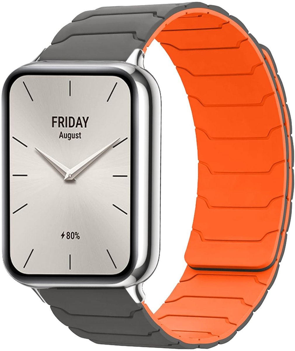 Solidchoice - Sterke Siliconen Magnetische Band voor Xiaomi Smart Band