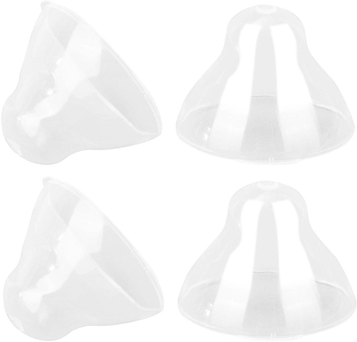 Solidchoice - 4 Stuks Vervangdeksels voor Babyflessen