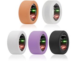 Solidchoice - 5-Pack Silicone Ring Covers voor Oura Ring en ULTRAHUMAN Rings