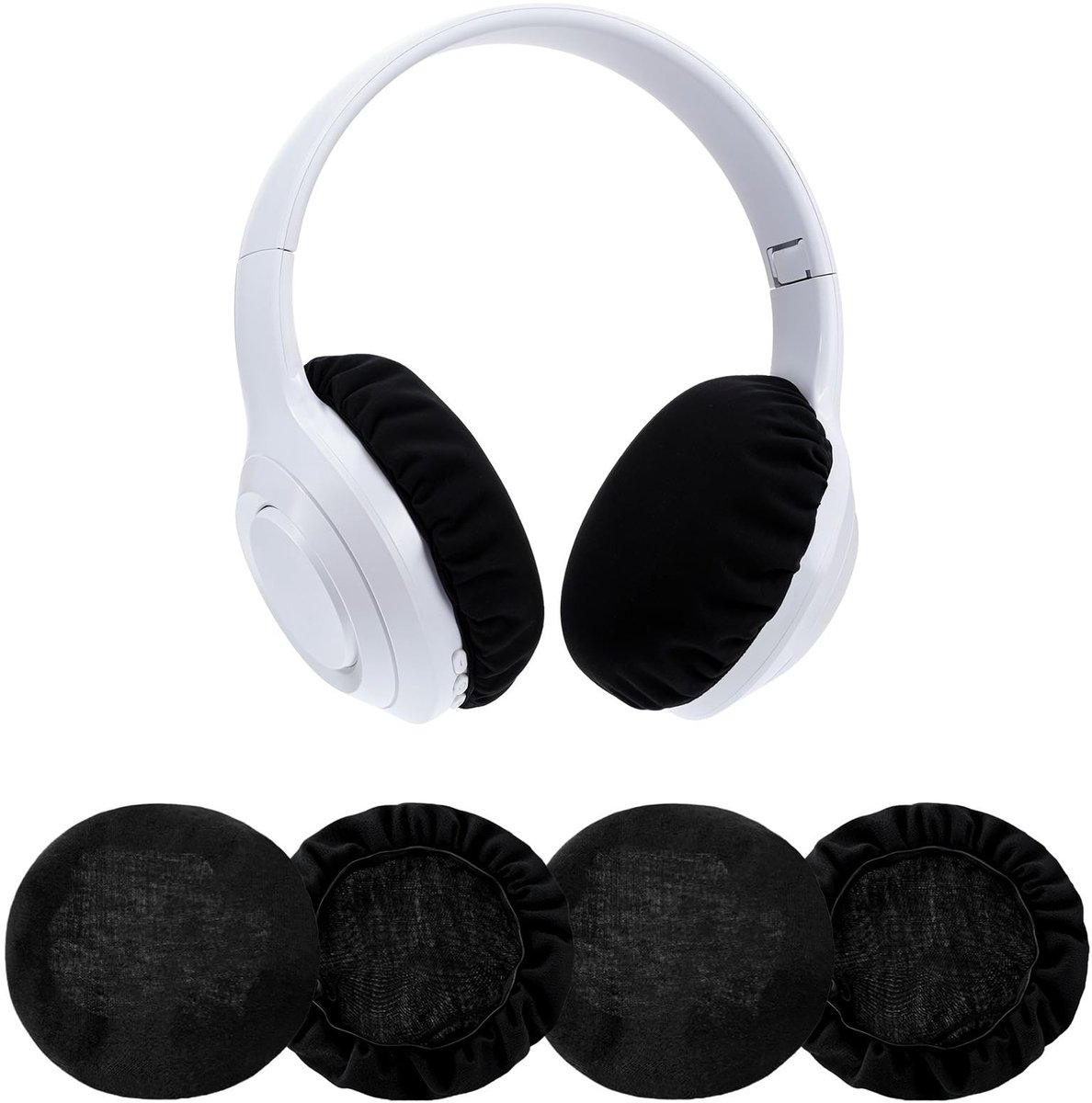 Solidchoice - Set van 4 Hoofdtelefoon Oorkussens voor Comfort en Bescherming