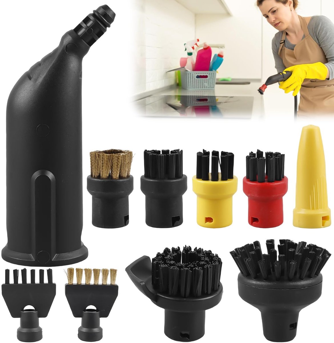 Solidchoice - 10 Stuks Stoomreinigers Accessoires voor Diverse Modellen