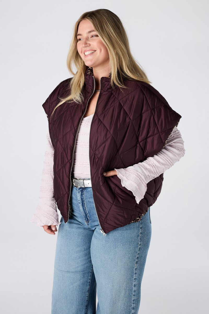 MS Mode Jacket Reversible gewatteerde bodywarmer